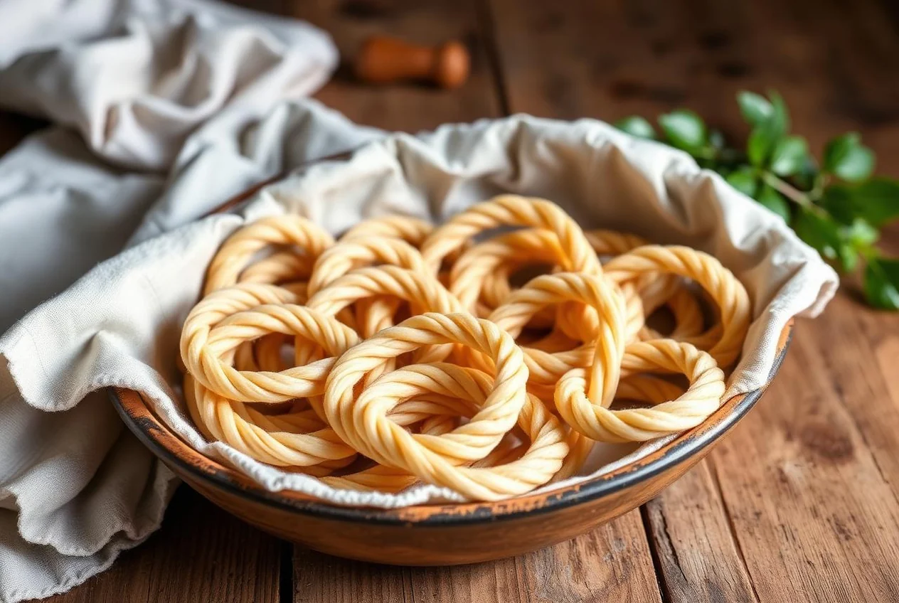 Lorighittas, pasta sarda ad anello intrecciato di Morgongiori