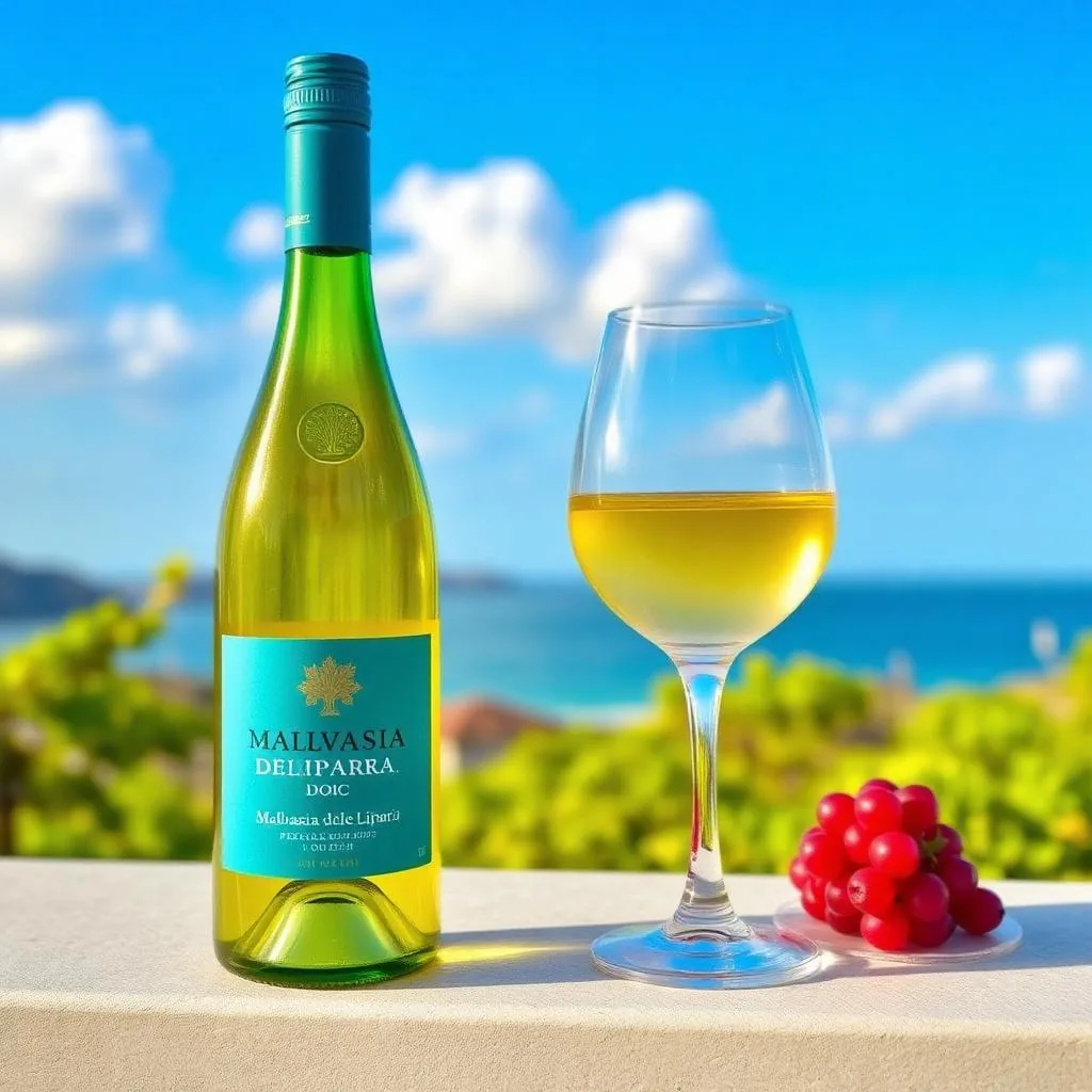 Malvasia delle Lipari DOC, passito dorato delle isole Eolie