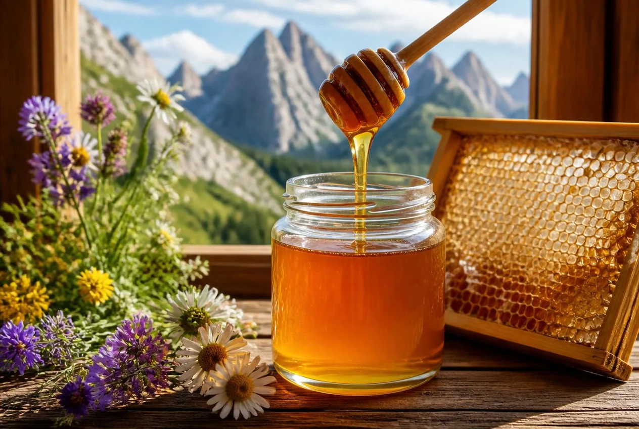 Miele delle Dolomiti trentino — Miele e dolcificanti