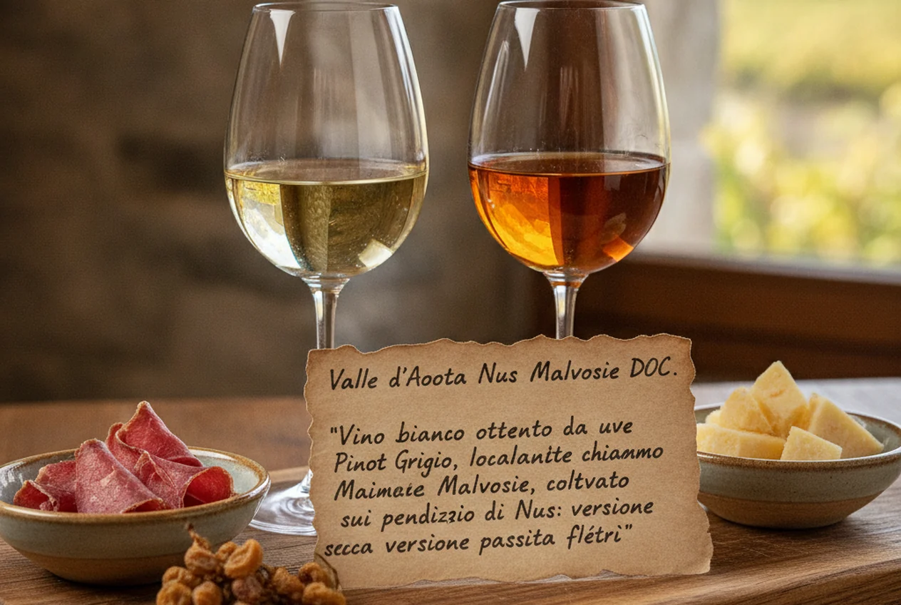 Valle d'Aosta Nus Malvoisie DOC
