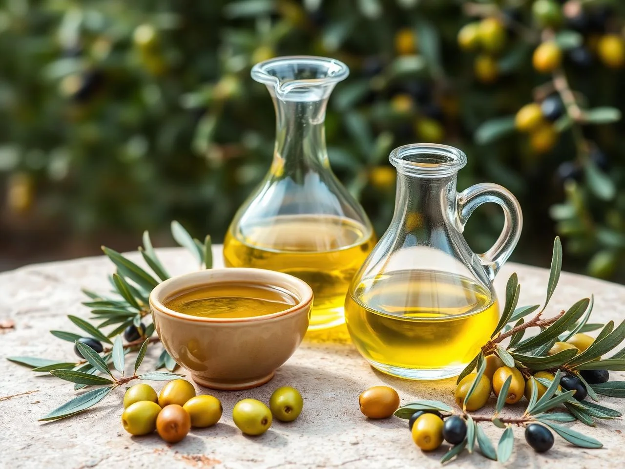 Bottiglia di olio extravergine Cilento DOP