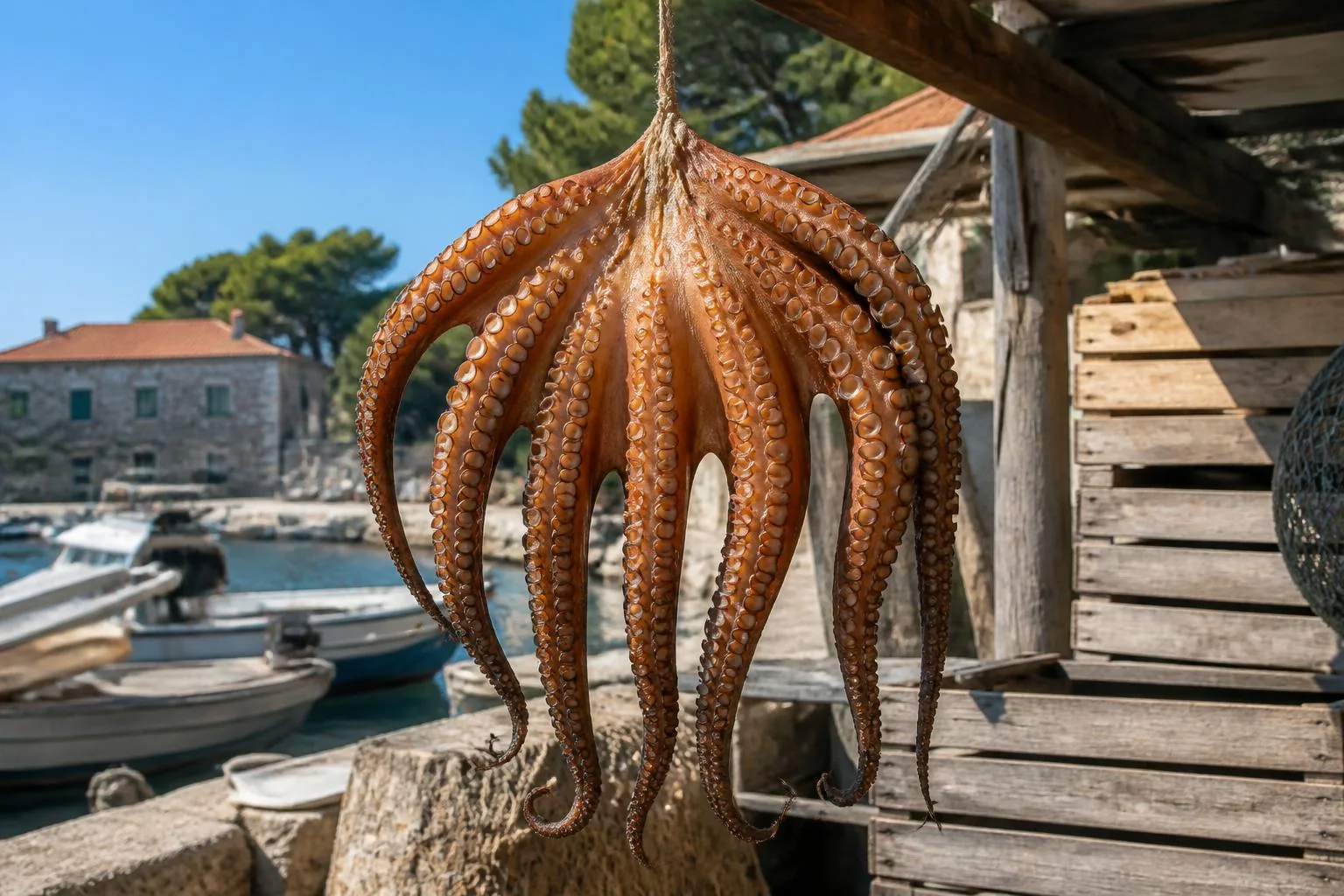 Polpo essiccato molisano