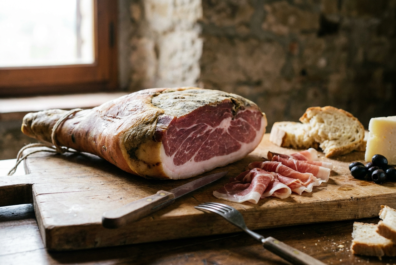 Prosciutto crudo aquilano — Salumi