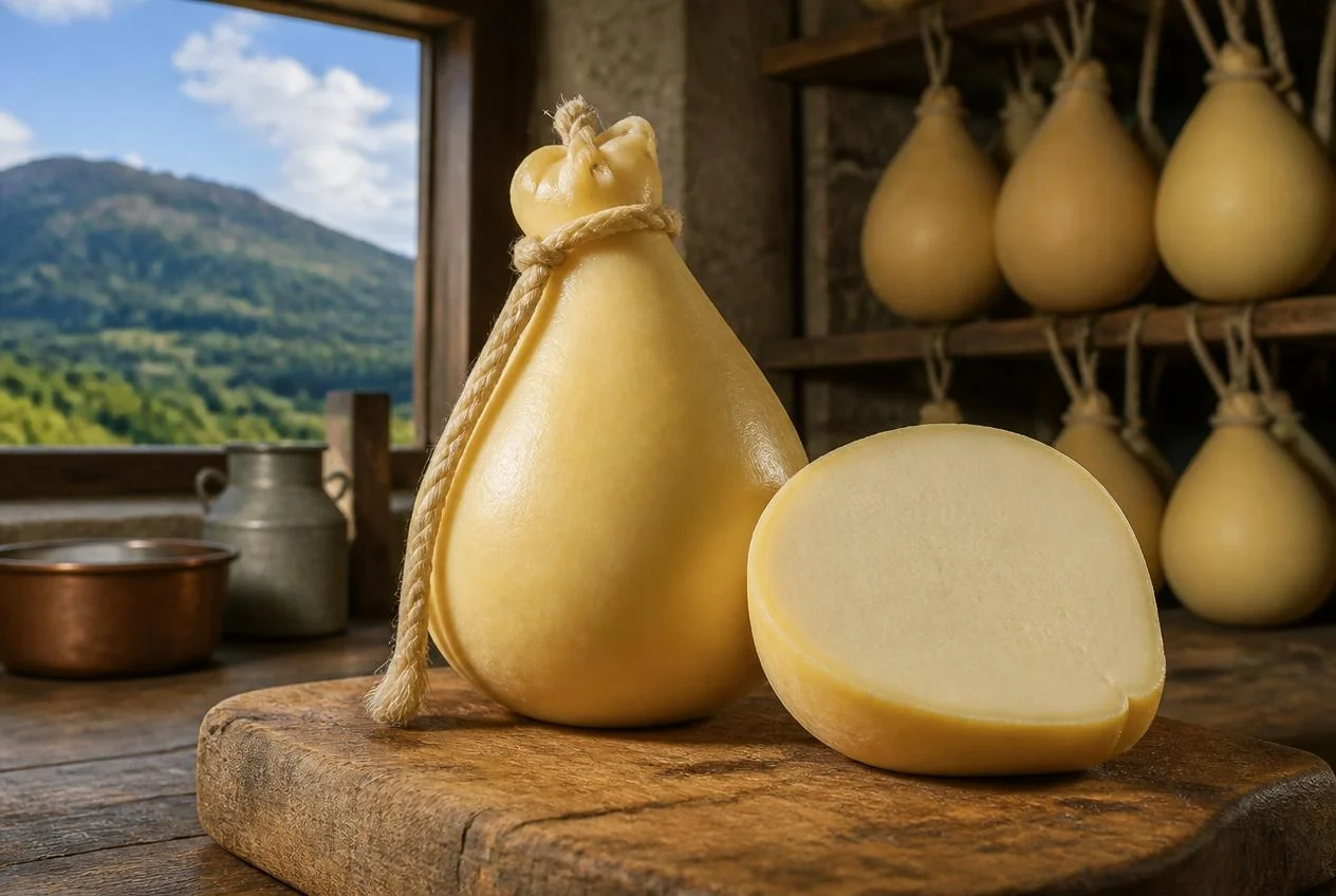 Formaggi a pasta filata a forma di pera con testina, Provola dei Nebrodi DOP