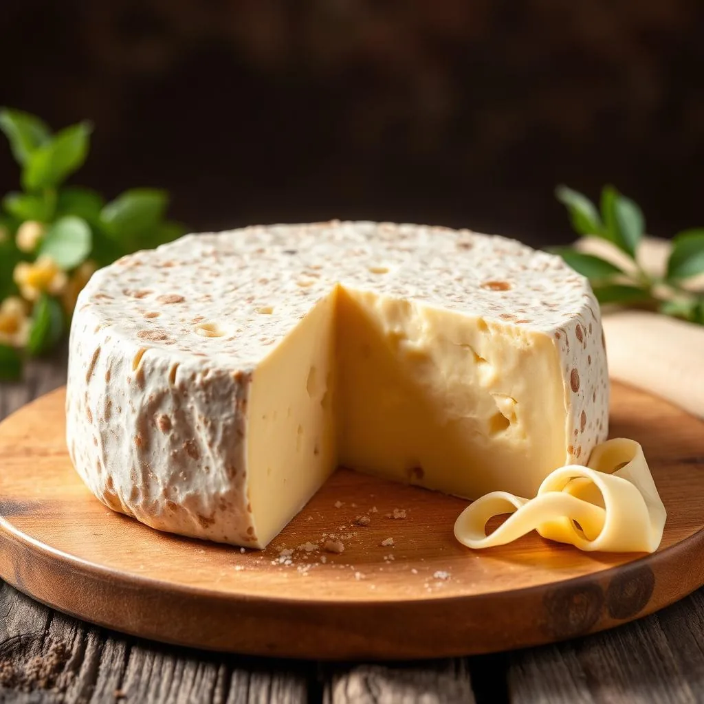 Provola dei Nebrodi DOP a forma di pera con testina, latte dei pascoli messinesi