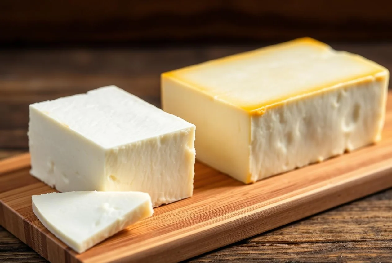 Ricotta mustia, ricotta ovina salata e affumicata sarda
