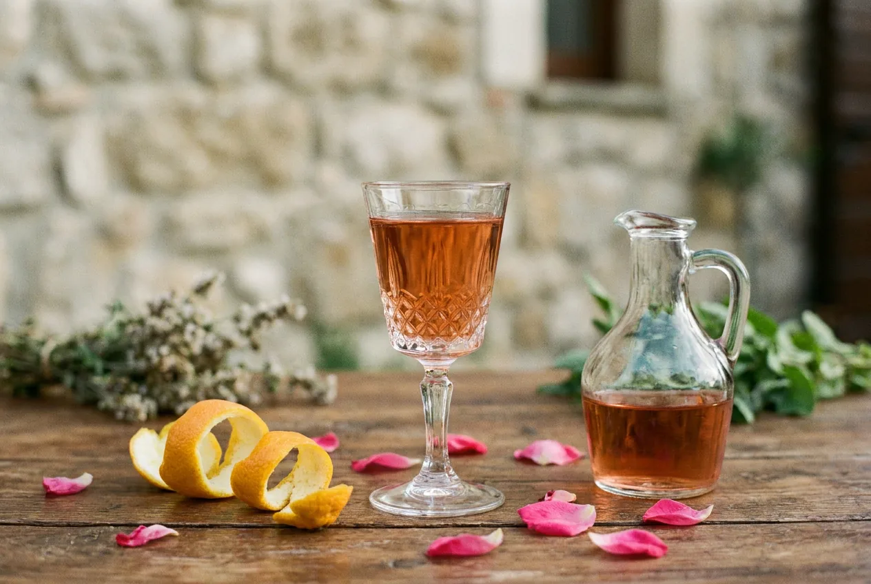 Rosolio lucano di frutta e fiori