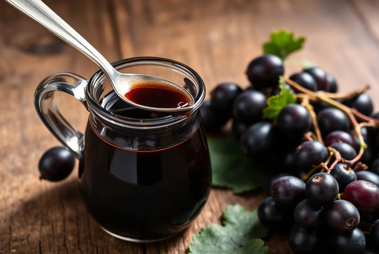 Sa sapa, mosto cotto sardo usato come dolcificante tradizionale