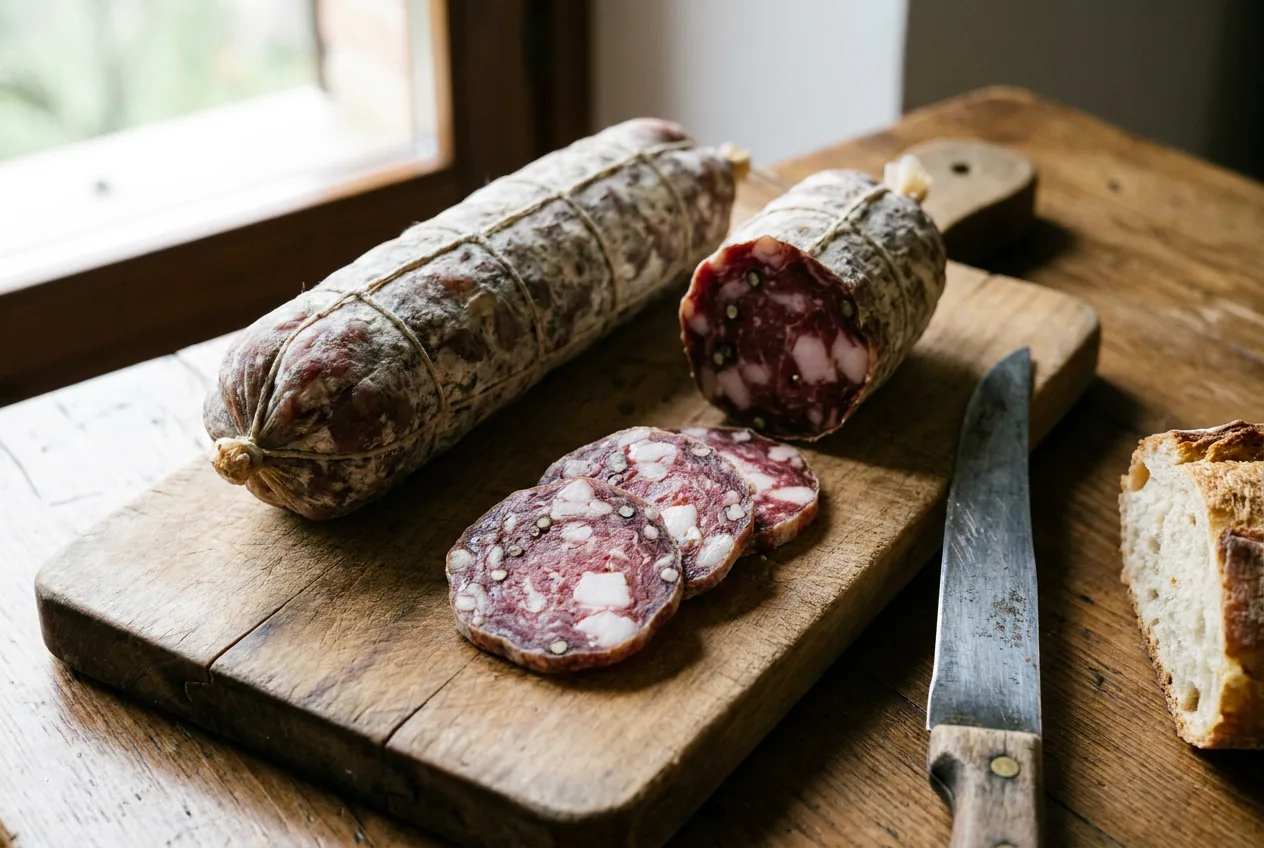 Salame lardellato marchigiano — Salumi