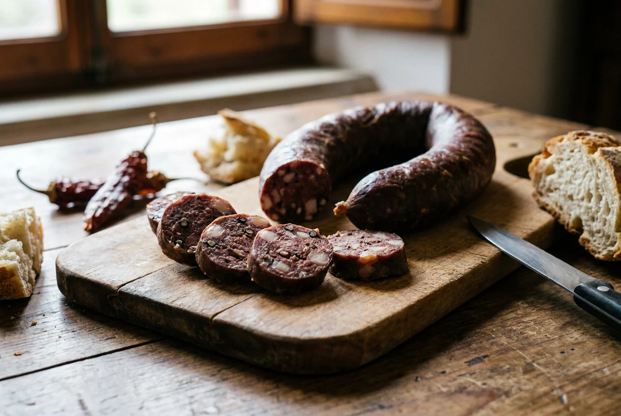 Salsicce di fegato abruzzesi