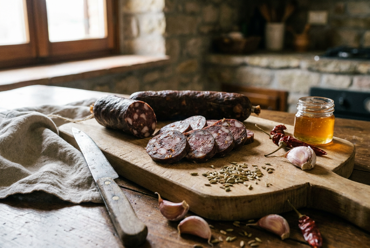 Salsiccia di fegato molisana