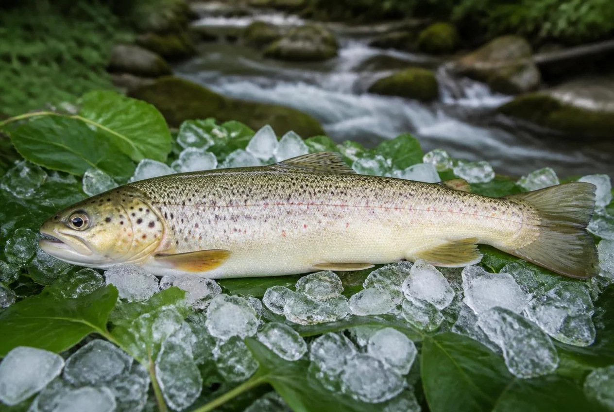 Trota del Nera, pesce d'acqua dolce allevato in Valnerina