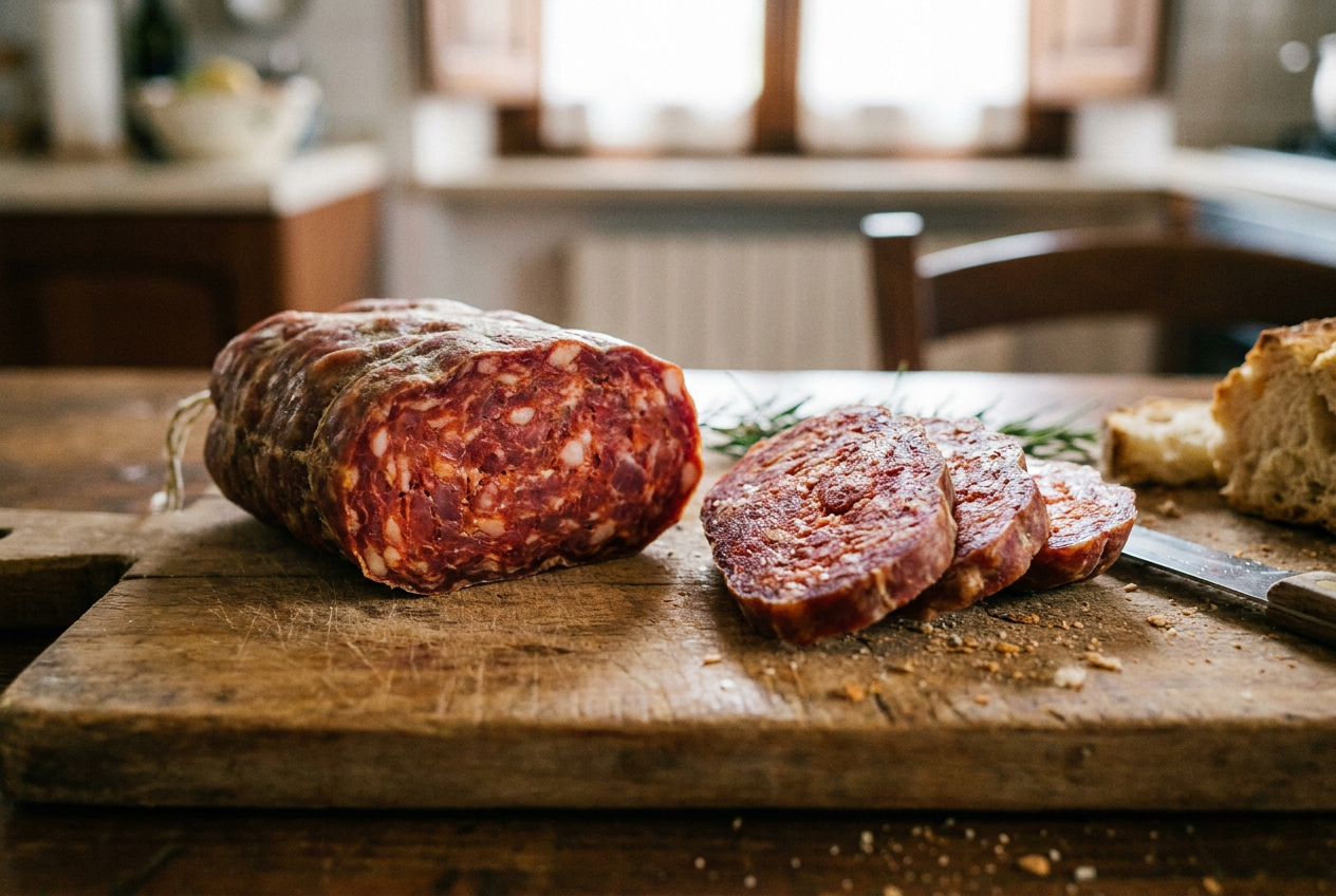 Ventricina teramana — Salumi